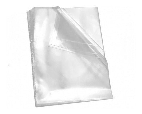 Saco Plástico Transparente 40x60 Esp.0,12 34 Unc/ 1kg Pe